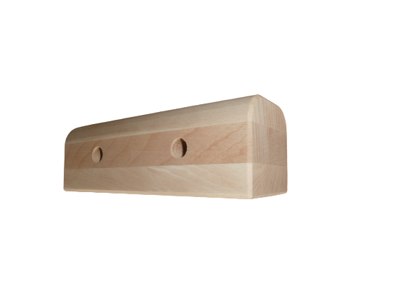 Noga buk natura STOPKA 180x60 h60mm surowa