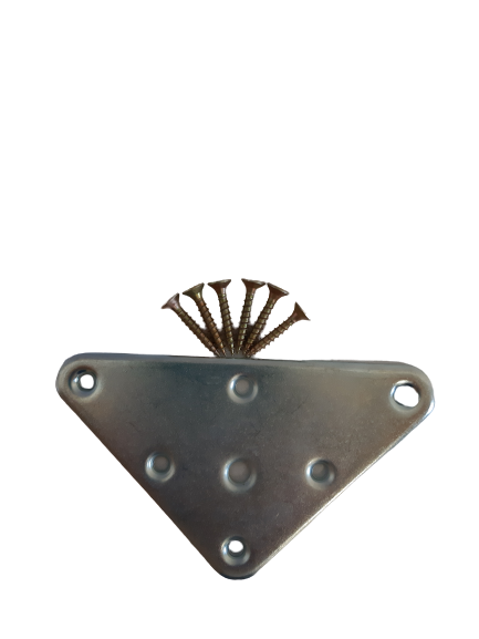 Blacha Montażowa trójkąt 90x90x115mm