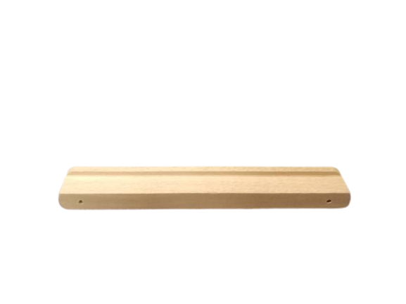 Uchwyt meblowy drewno buk natura reling 150 mm