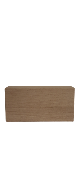 Noga drewno lakierowana podstawa 200x45 h 100 mm