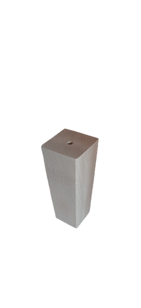 Nogi drewno buk natura 50x50/35x35 h120 mm