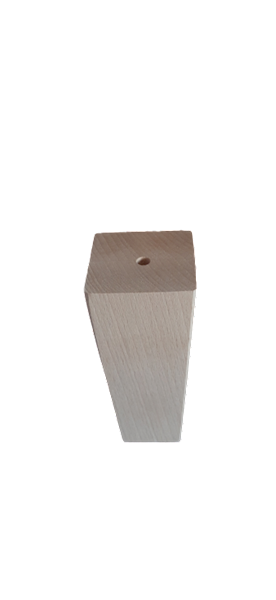 Nogi drewno buk natura 50x50/35x35 h120 mm