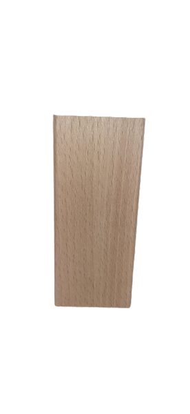 Noga z drewna buk natura SŁUPEK 50x50 h 120 mm