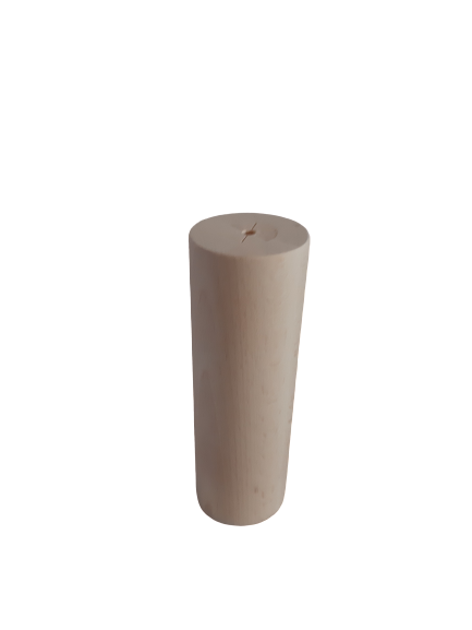 Noga z drewna buk natura WALEC 60X60 h180mm