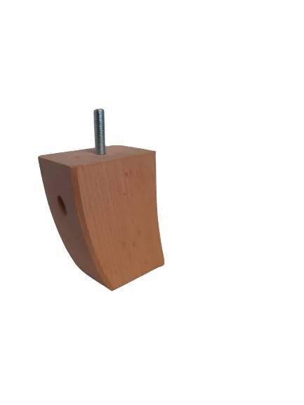 Noga skośna łukowa 70x45mm h100mm