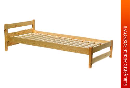 ŁÓŻKO DREWNIANE 80,90X200 SOSNA