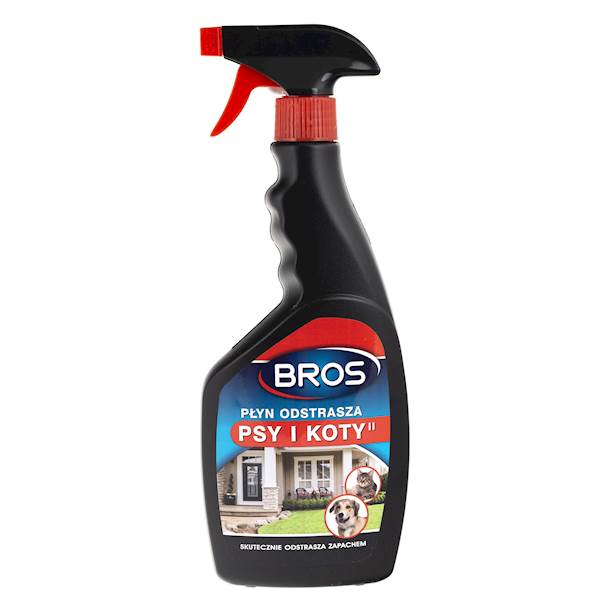 BROS płyn odstraszający psy i koty 500ml spray