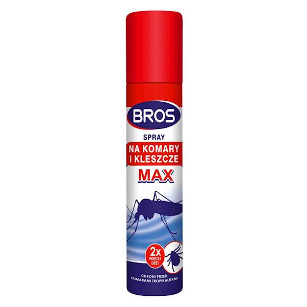 BROS spray na komary i kleszcze MAX 90ml-A