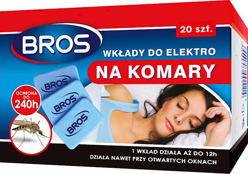 BROS wkłady do elektrofumigatora
