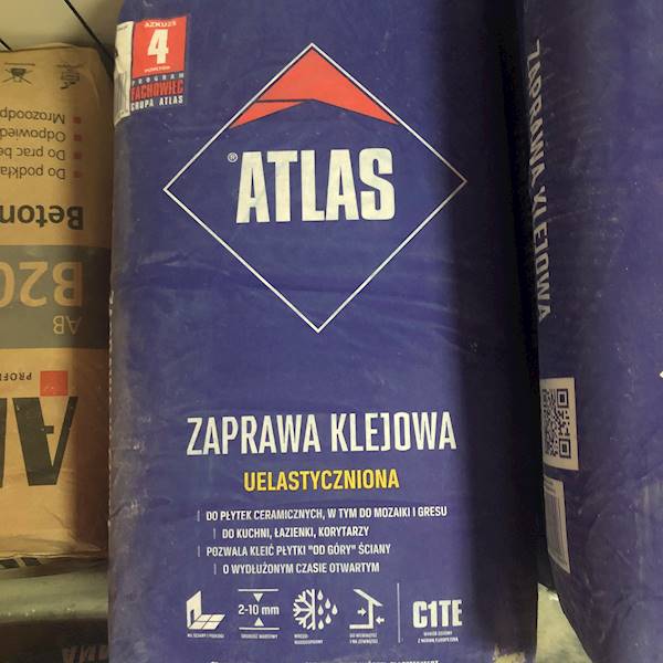 ATLAS ZAPRAWA KLEJOWA UELASTYCZNIONA 10 KG