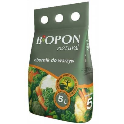 BIOPON obornik granulowany do warzyw 5kg