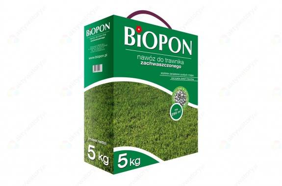 BIOPON nawóz do trawnika zachwaszczonego 5kg