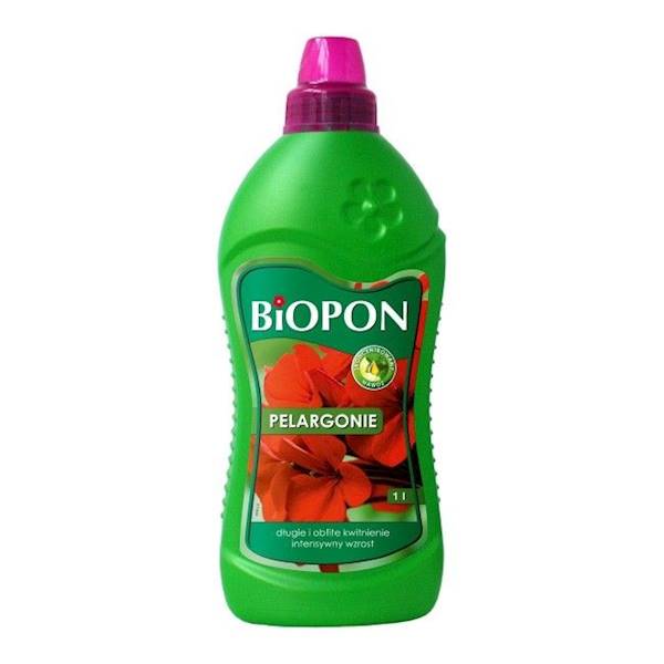 BIOPON nawóz do PELARGONII płyn 1l