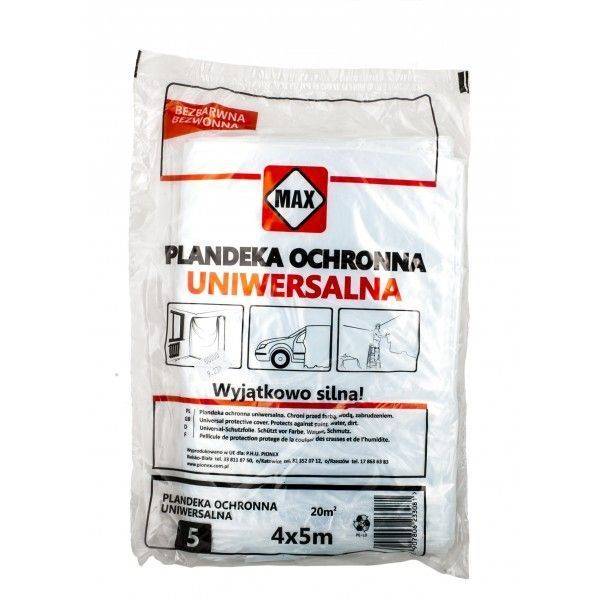 FOLIA MALARSKA 4X5m BEZBARWNA 10
