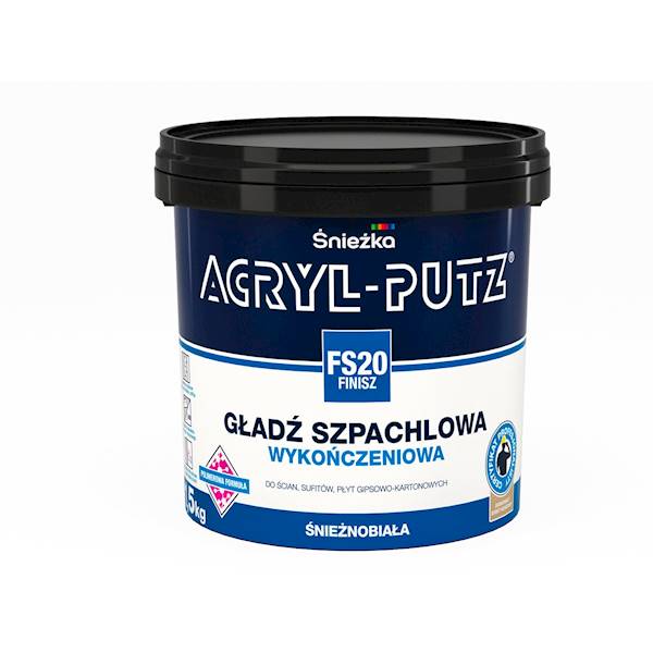 GŁADŹ SZPACHLOWA W WIADERKU 8KG AKRYL-PUTZ