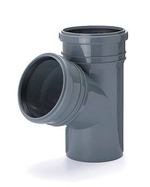 TRÓJNIK KAN. WEW. PP DN 110X110-67 stop.