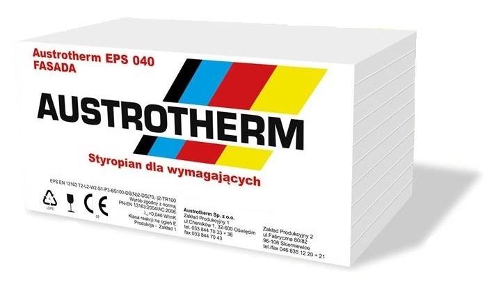 STYROPIAN AUSTROTHERM 50 FASADA EPS 040