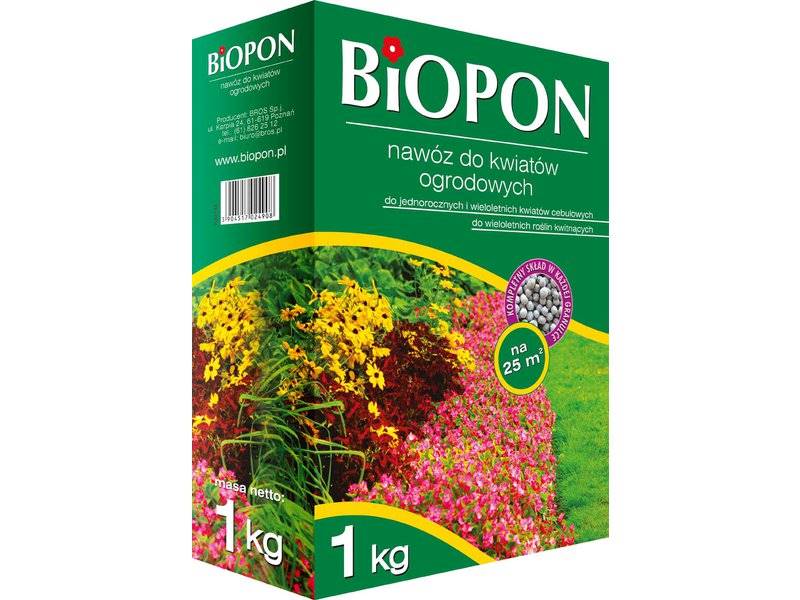 BIOPON nawóz do kwiatów ogrodowych 1kg