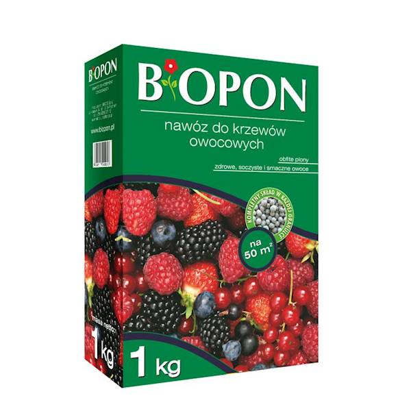 BIOPON nawóz do krzewów owocowych granulat 1kg