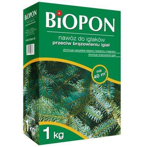 BIOPON nawóz do iglaków przeciw brąz. igieł 3kg