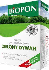 BIOPON ZIELONY DYWAN NAWÓZ ZAGĘSZCZAJĄCY 1KG