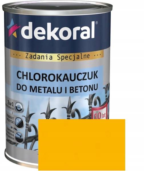 EMALIA CHLOROKAUCZUK ŻÓŁTY 0,9 L DEKORAL