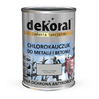 EMALIA CHLOROKAUCZUK POPIELATY ŚREDNI 0,9L DEKORAL