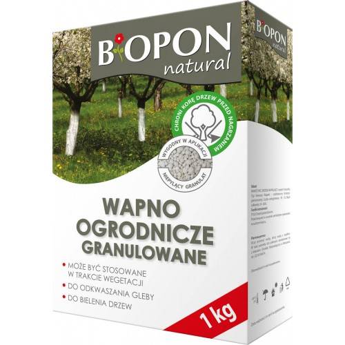 BIOPON WAPNO OGRODNICZE GRANULOWANE 1 KG