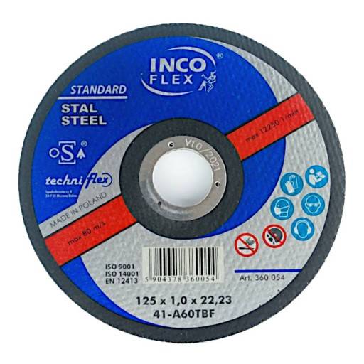 TARCZA TNĄCA DO MET 125X1 