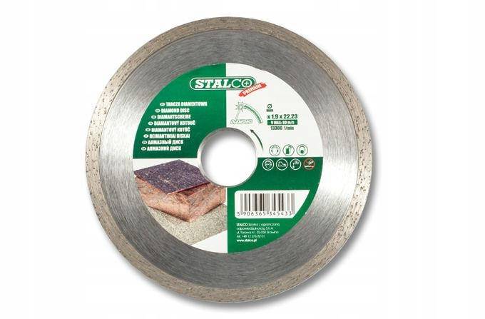 TARCZA DIAMENTOWA STALCO 125 GRES-CERAMIKA 