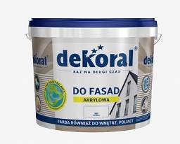 POLINIT FASADOWA FARBA ŚNIEŻNOBIAŁA 3 L