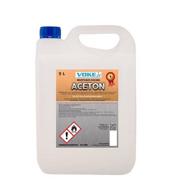 ROZCIEŃCZALNIK ACETON 5l