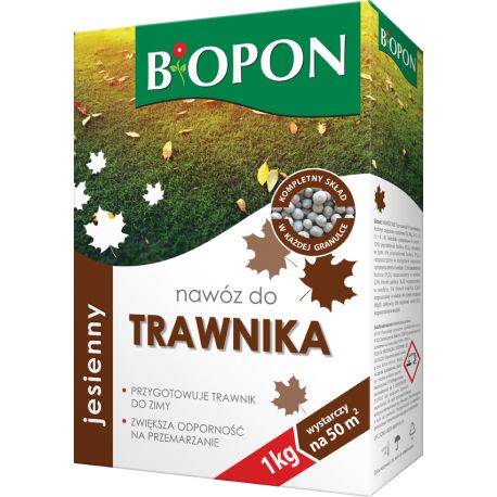 BIOPON nawóz JESIENNY do trawnika 1kg