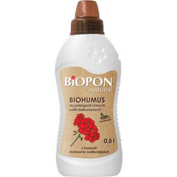 BIOPON nawóz BIOHUMUS DO PELARGONII I R.BALKON 1l