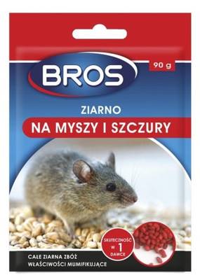 BROS ziarno na MYSZY I SZCZURY 1kg 