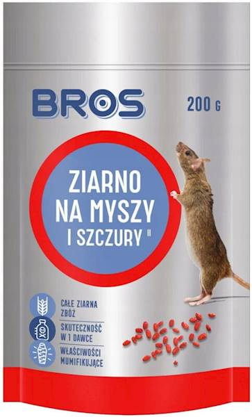 BROS ZIARNO NA MYSZY I SZCZURY ' -140g