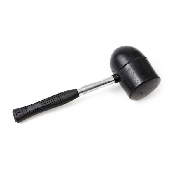 MŁOTEK GUMOWY 90mm Z METALOWĄ RĄCZKĄ