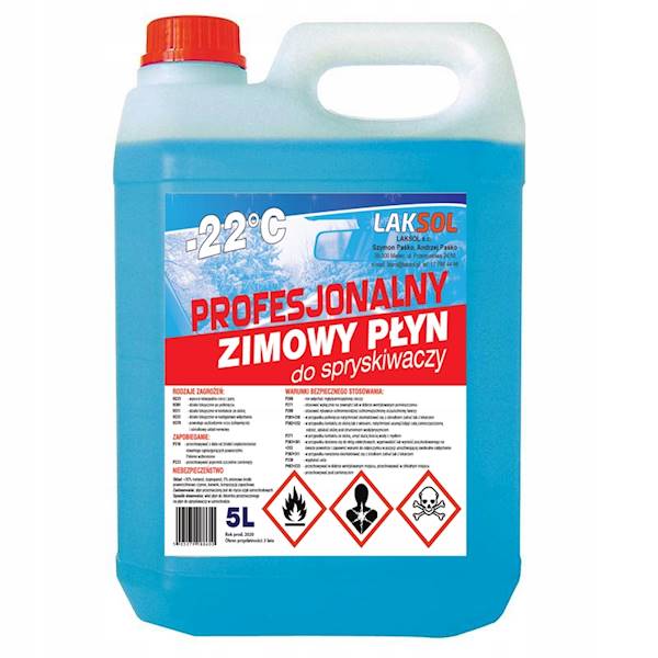 PŁYN DO SPRYSKIWACZY ZIMOWY  5L