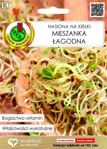 NASIONA NA KIEŁKI MIESZANKA ŁAGODNA 30g