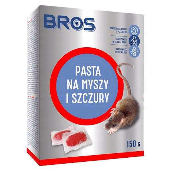 BROS PASTA NA MYSZY I SZCZURY - 150g