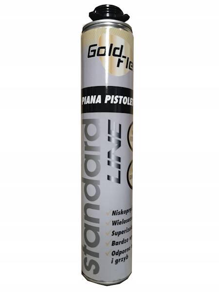 PIANKA GOLDFLEX 750 ML NISKOPRĘŻNA PISTOLETOWA