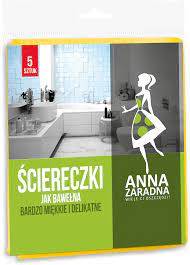 ŚCIERECZKI ANNA Z jak bawełna 5szt