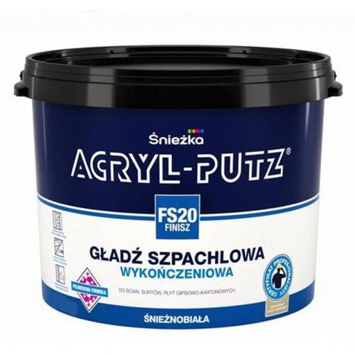 GŁADŹ SZPACHLOWA W WIADERKU 27KG AKRYL-PUTZ