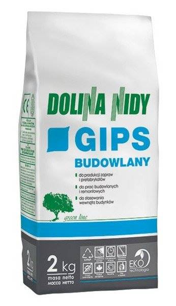 GIPS BUDOWLANY 2 KG DOLINA NIDY