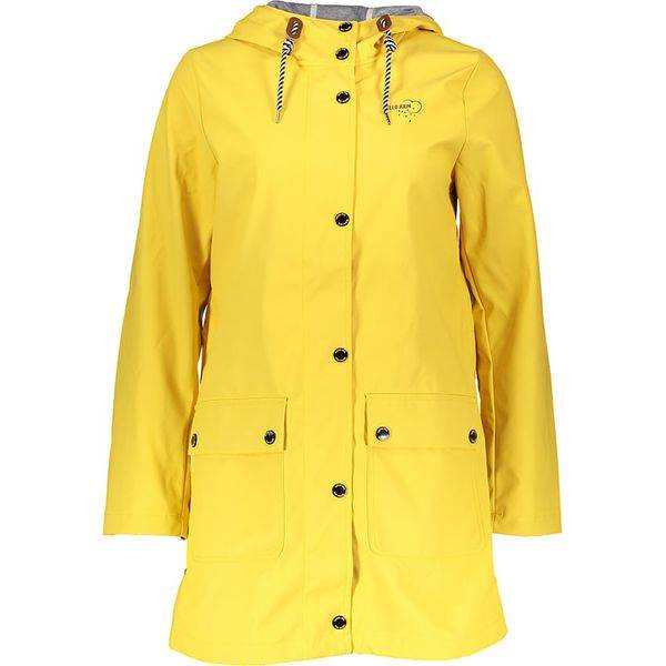 KURTKA PRZECIWDESZCZOWA ŻÓŁTA/zielona