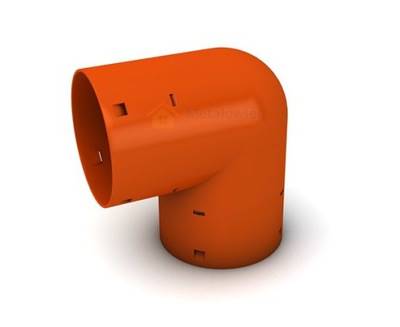 KOLANO DN 100 - 90 stopni DRENAŻ