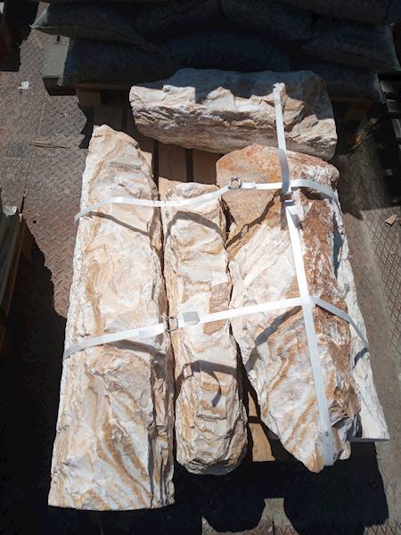 MONOLIT RIVIERA 30-50 cm żółty