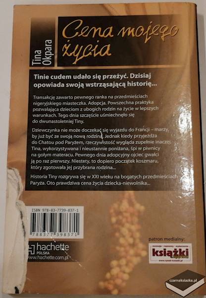 Cena mojego życia - Okpara Tina