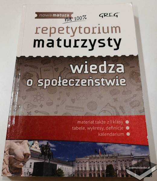 Repetytorium maturzysty - wiedza o społeczeństwie 