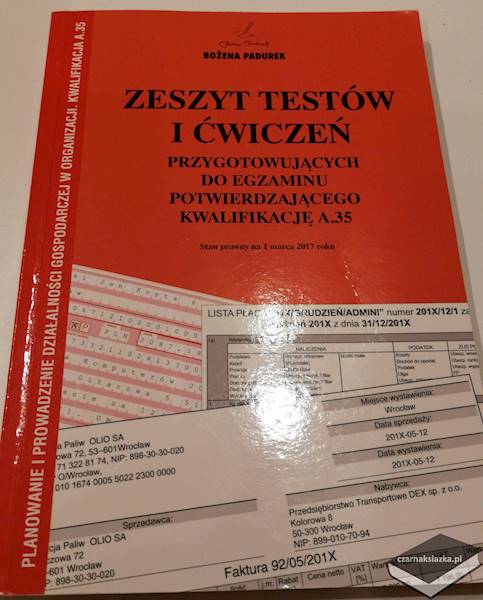Zeszyt testów i ćwiczeń. Kwalifikacja A.35 - Bożena Padurek